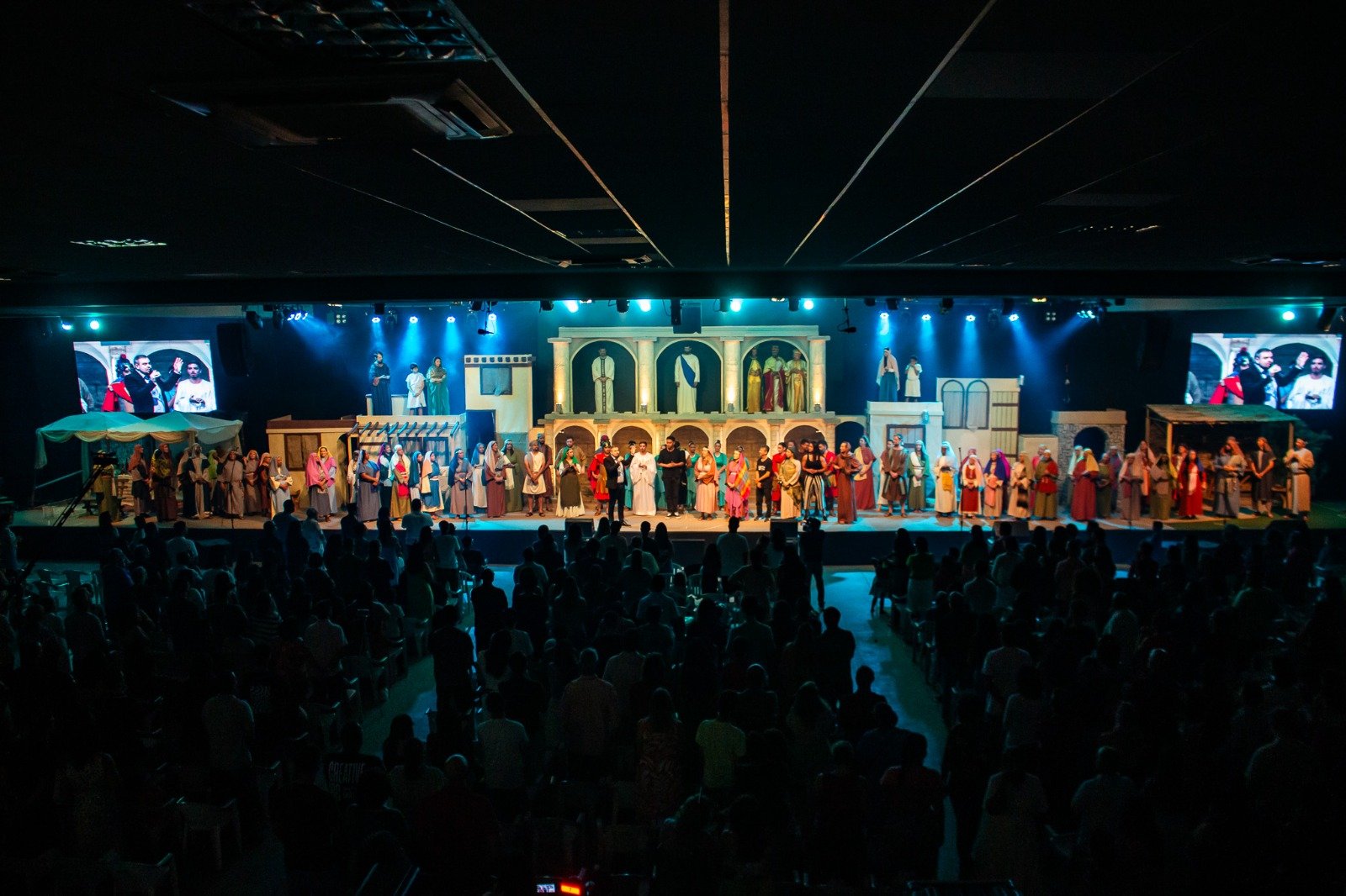 Musical ‘O Retalho Púrpura’ leva narrativa do Natal ao Centro de Celebrações de Vitória