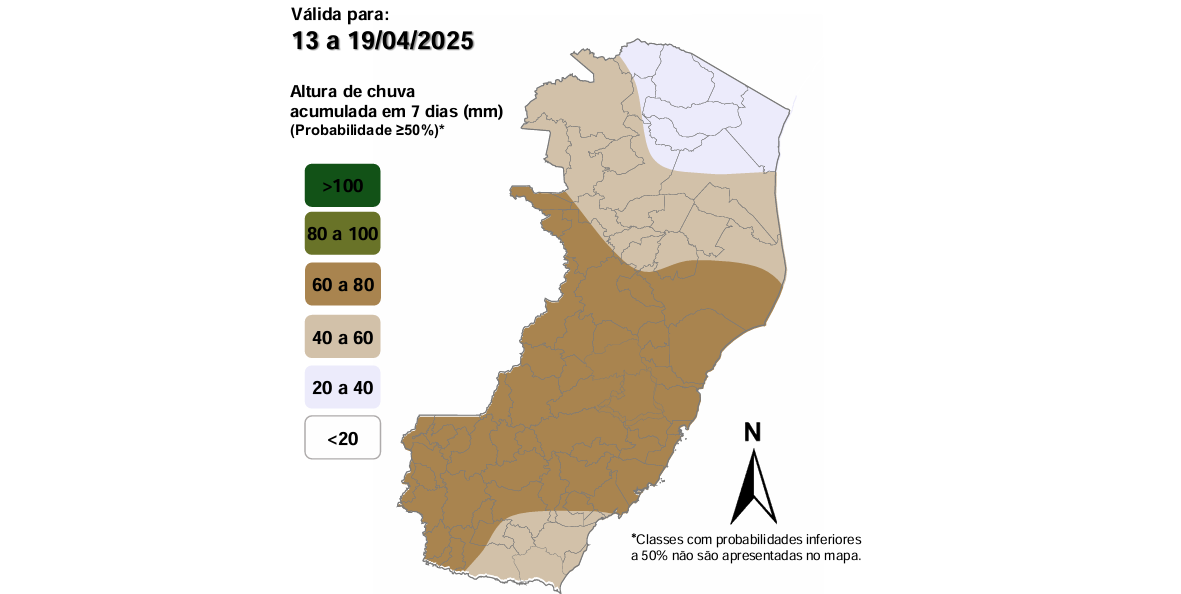 ES tem alerta de ‘tempo severo’ durante a semana; veja