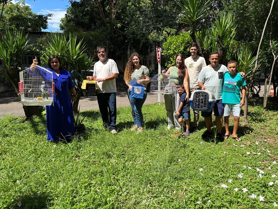 Instituto Estadual de Meio Ambiente entrega mais 24 animais para Guardiões de Fauna