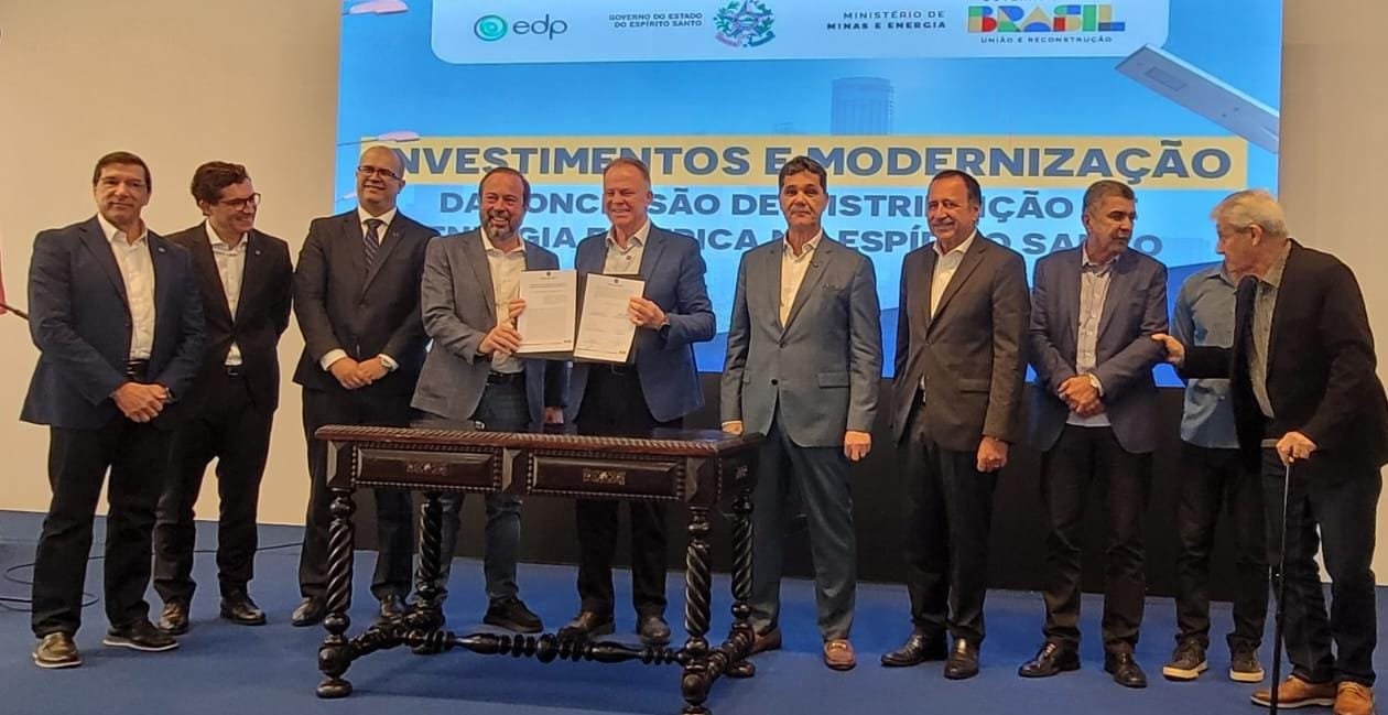 EDP renova contrato de concessão de distribuição de energia no ES até 2055