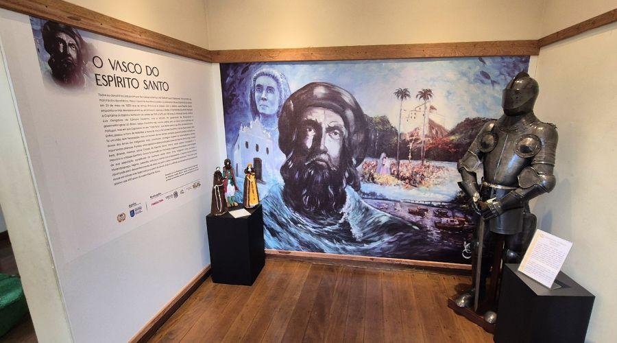 Exposição relembra Vasco Coutinho e destaca etnias nos 490 anos de Vila Velha