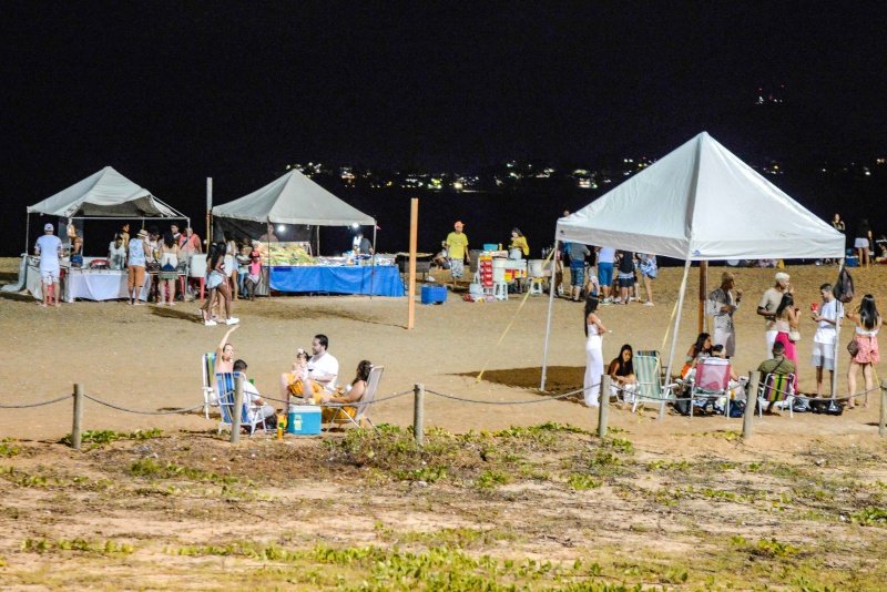 Reserva para tendas no Réveillon 2026 de Camburi começam na segunda-feira (15)
