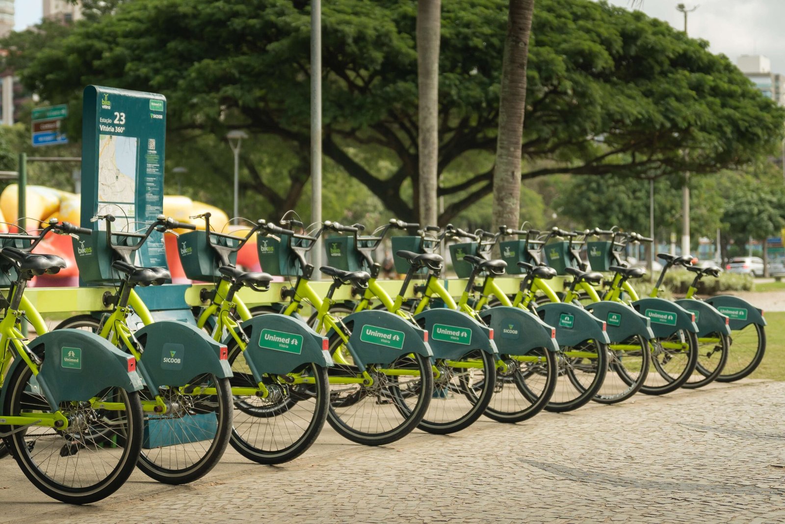 Uso de bikes compartilhadas será gratuito em Vitória e Vila Velha em 19 e 23 de agosto