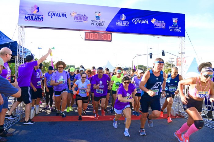 Corrida e Caminhada da Mulher: confira as mudanças no trânsito de Vitória neste domingo