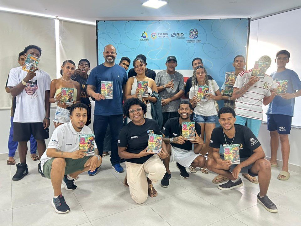 Literatura e hip-hop se encontram em sessão cultural no CRJ Terra Vermelha