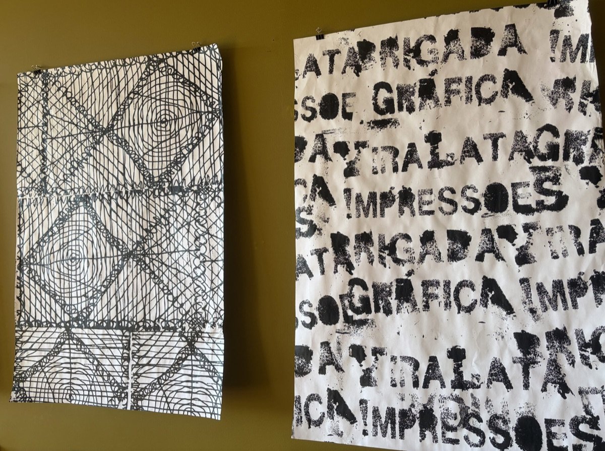 Boleia Popular e Viralata Impressões unem arte urbana e serigrafia em exposição