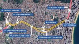 Mobilidade: corredor de ônibus vai conectar a Terceira Ponte a Av. Lindenberg