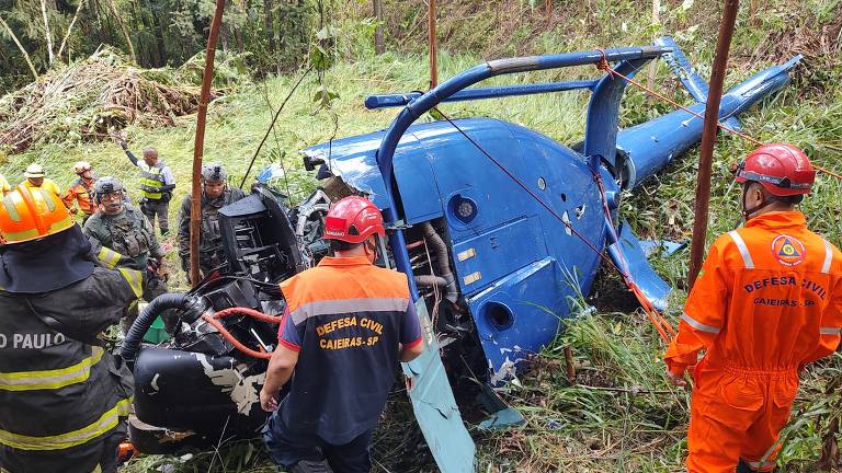 Dono de empresa de apostas online e mulher morrem em queda de helicóptero