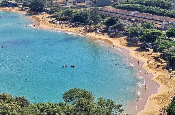 Praia de Setiba, em Guarapari. Foto: Divulgação/Terra Capixaba