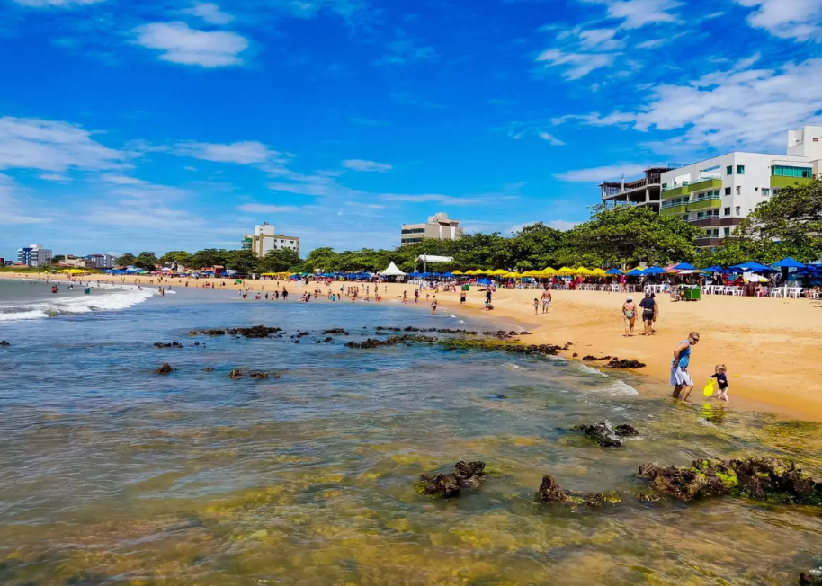 Praia dos Castelhanos, em Anchieta. Foto: Prefeitura de Anchieta