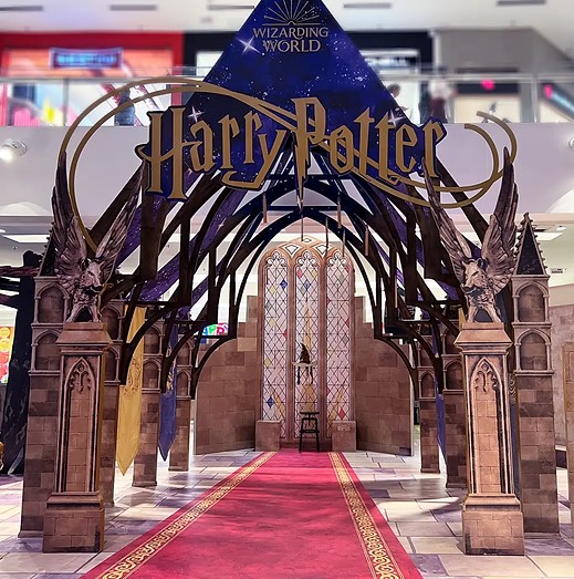 Harry Potter Celebrando Hogwarts chegara ao shopping mestre alvaro credito foto shopping Eldorado 1