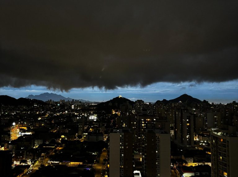 Após alerta, confira onde mais choveu no ES nas últimas 24 horas