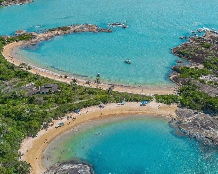 Três Praias, Guarapari, Espírito Santo. Foto: Divulgação/Terra Capixaba.