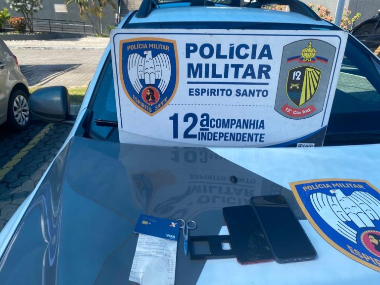 Homem é preso em flagrante com equipamento ‘chupa-cabra’ em banco de Vitória