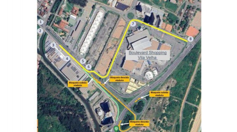 Viaduto da Darly Santos com Rodovia do Sol será interditado terça (25) em Vila Velha