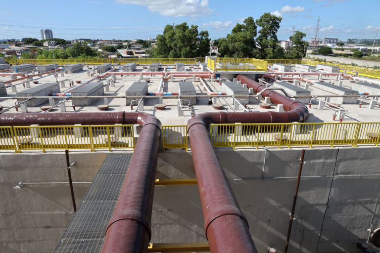 Nova Estação dobra a capacidade de tratamento de esgoto em Vila Velha