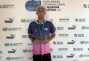 Capixaba conquista prata e se classifica para o Pan-Americano de Marcha Atlética