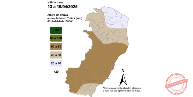 ES tem alerta de ‘tempo severo’ durante a semana; veja