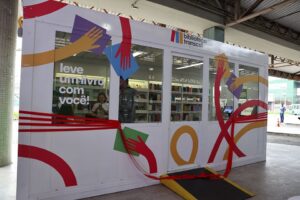 Biblioteca Transcol é reinaugurada no Terminal de Jardim América, em Cariacica