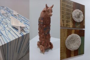 Exposição na Casa Porto traz obras em cerâmica inspiradas em poesias