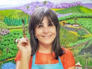 Capixaba representa o Brasil em premiação internacional de arte Naïf na Itália