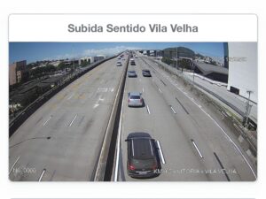 Imagens do trânsito na Terceira Ponte agora podem ser acessadas em tempo real
