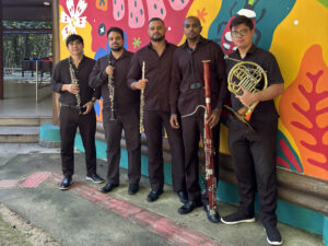 Som na Sexta recebe Quinteto 5 Linhas em recital gratuito no Instituto Marlin Azul