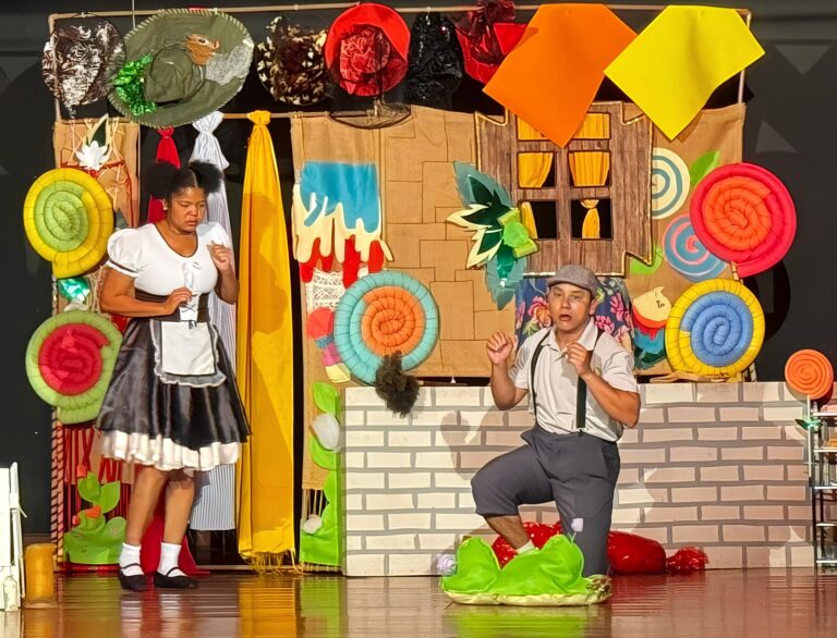 Peça ‘João e Maria’ será apresentada na Casa da Música Sônia Cabral neste domingo (7)