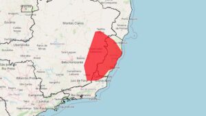 INMET emite alerta de ‘grande perigo’ por chuvas intensas para o Espírito Santo