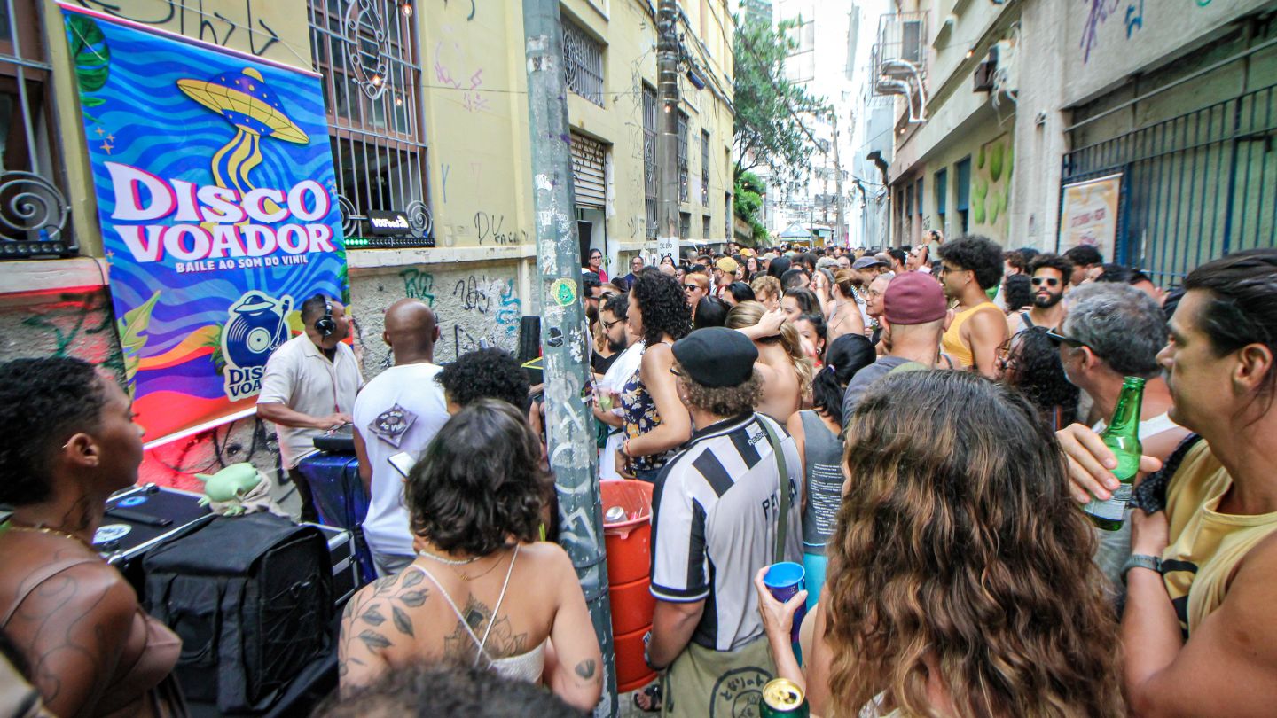 Quarta edição do Disco Voador no Centro de Vitória. Foto: Vitor Nicchio