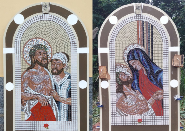 Santa Teresa ganha Via Sacra com esculturas gigantes