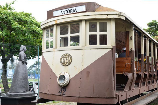 Restauração do Bonde Elétrico 42 avança na Casa da Memória de Vila Velha