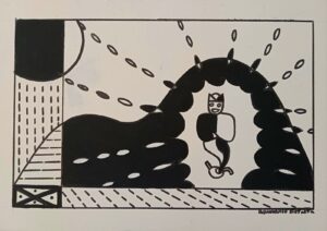 Exposição de Romário Batista na Prainha aborda a cultura popular de Vila Velha