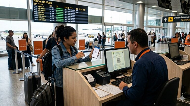 ANAC orienta aéreas a aceitar certidões digitais após recusas em embarques no ES