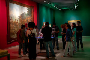 Exposição apresenta acervo histórico inédito na Ales, arte contemporânea e a maior tela do ES