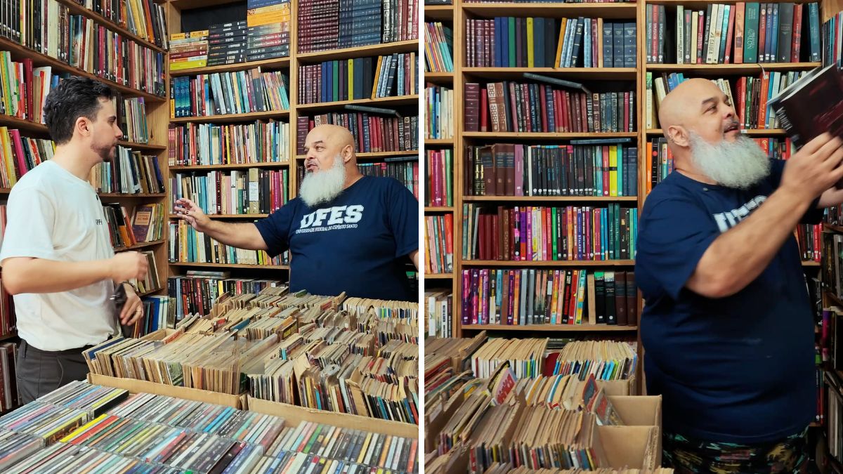 marcos graminha sebo de livros centro de vitoria