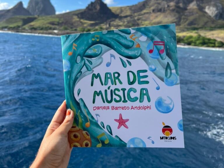 Livro de capixaba aborda preservação dos oceanos através de canções infantis