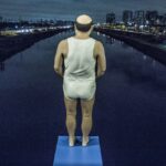 Escultura de quase 100 kg marca mostra que celebra 20 anos da Matias Brotas