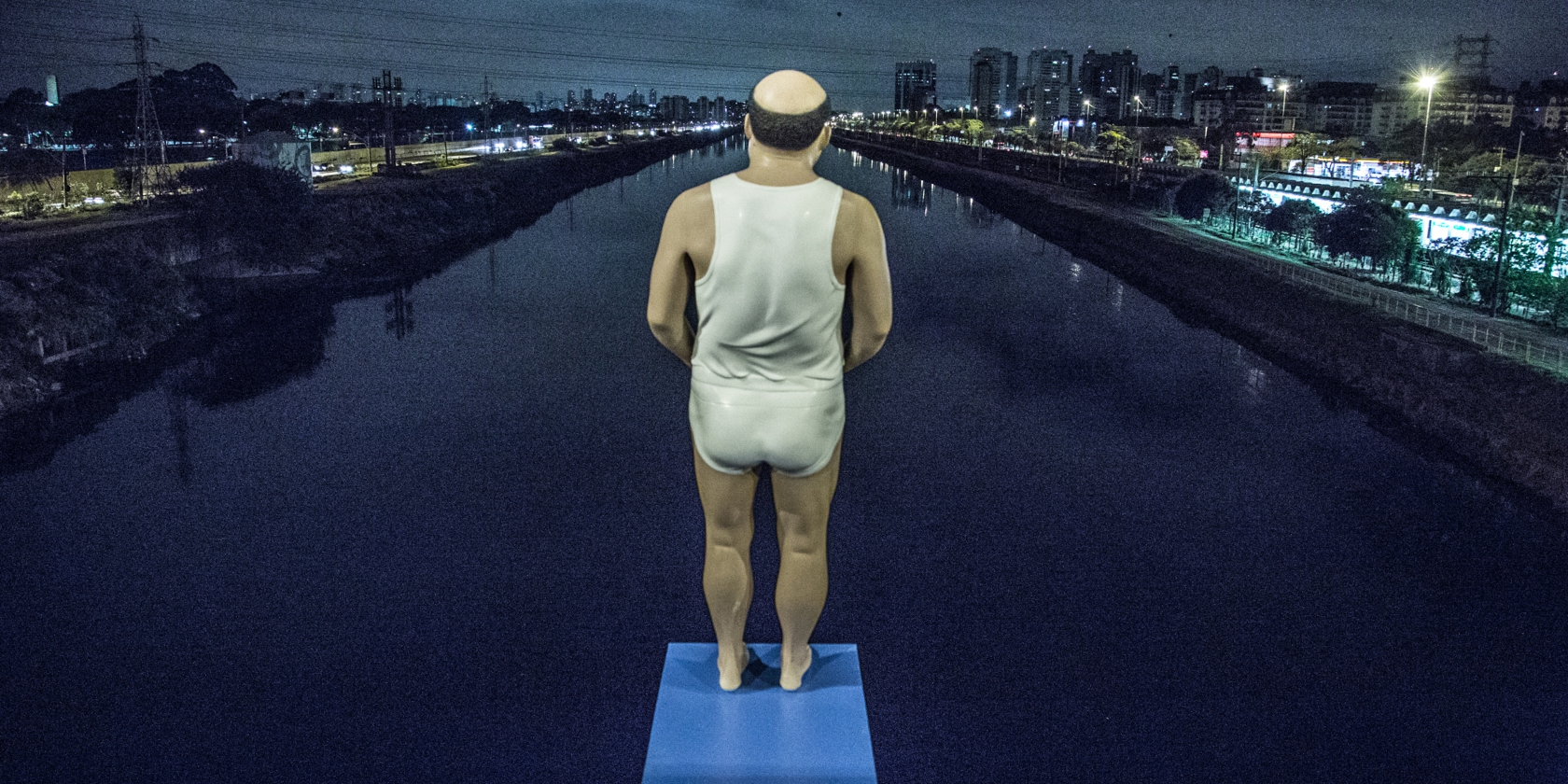 Escultura de quase 100 kg marca mostra que celebra 20 anos da Matias Brotas 5 57bb956077f314e23b93942e Wide Trampolim