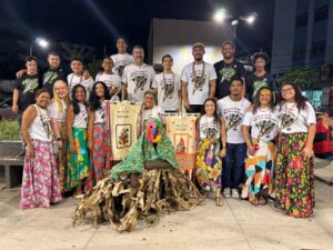 Quintal da Cultura reúne congo, música afro-indígena e artes visuais em Viana