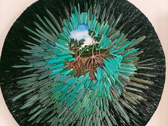 Casa Porto recebe exposição que transforma materiais descartados em arte, em Vitória 9 Casa Porto recebe exposição que transforma materiais descartados em arte, em Vitória